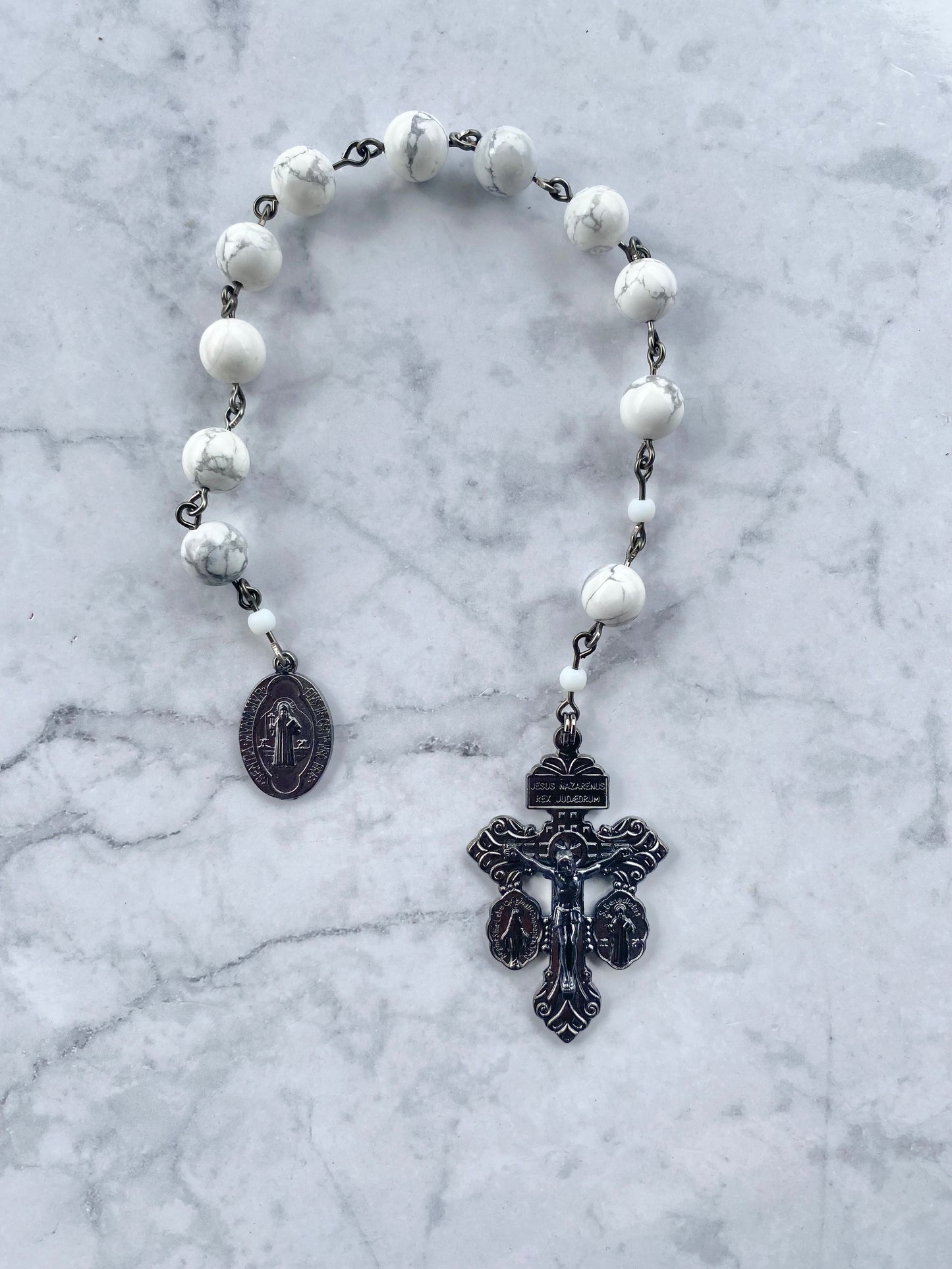 Alabaster Summit "Pardon" Pocket Rosary