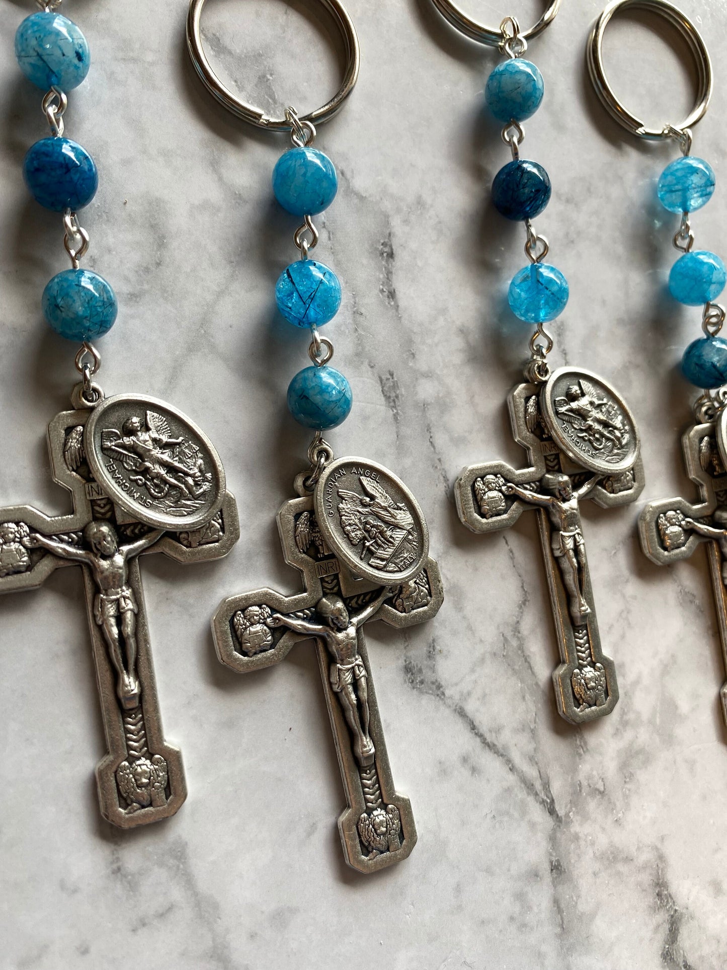 Rosary Keychain