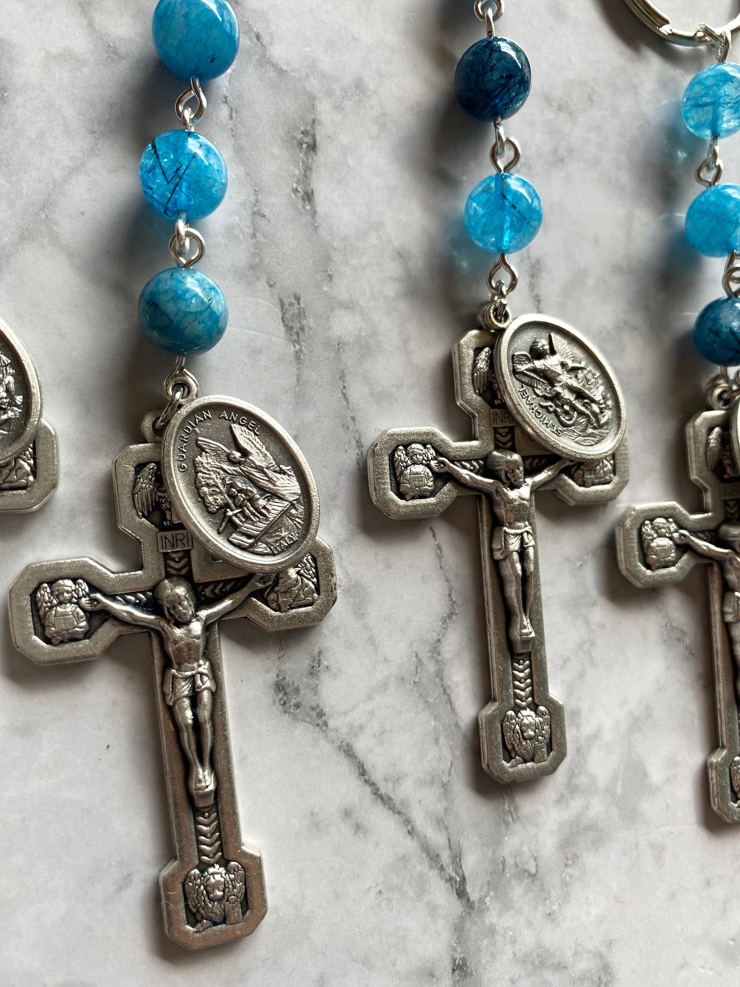 Rosary Keychain