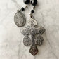 Midnight Black Spinel "Pardon" Pocket Rosary