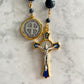 Cobalt & Gold Dumortierite "Guardian" Pocket Rosary