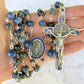 The Marian Vigil Rosary – Dumortierite & Silver