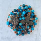 The Stella Maris Heritage Rosary – Pacific Blue Apatite & Antique Copper