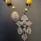 Solar Vigilance "Benedictine" Pocket Rosary:  Radiant. Fortified. Fearless.