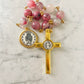 Rose & Gold Madagascar Rhodonite "Mercy" Pocket Rosary
