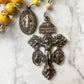 Solar Vigilance "Benedictine" Pocket Rosary:  Radiant. Fortified. Fearless.