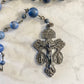The Midnight Sentinel Pardon Rosary – Dumortierite & Gunmetal