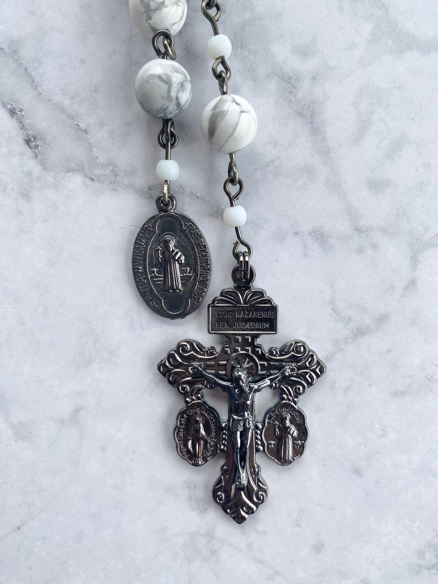 Alabaster Summit "Pardon" Pocket Rosary