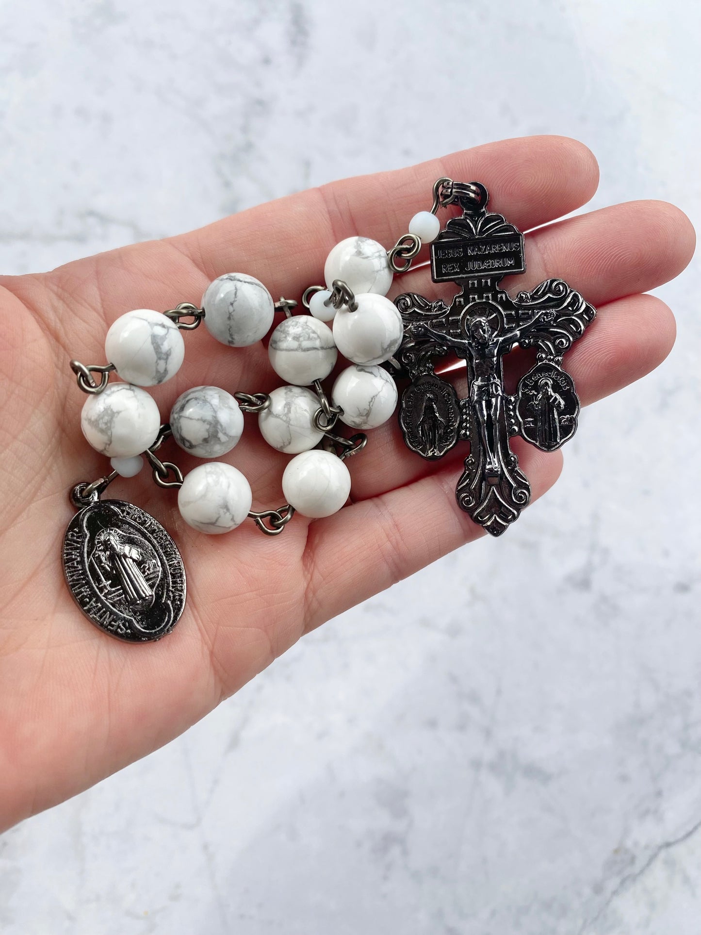 Alabaster Summit "Pardon" Pocket Rosary