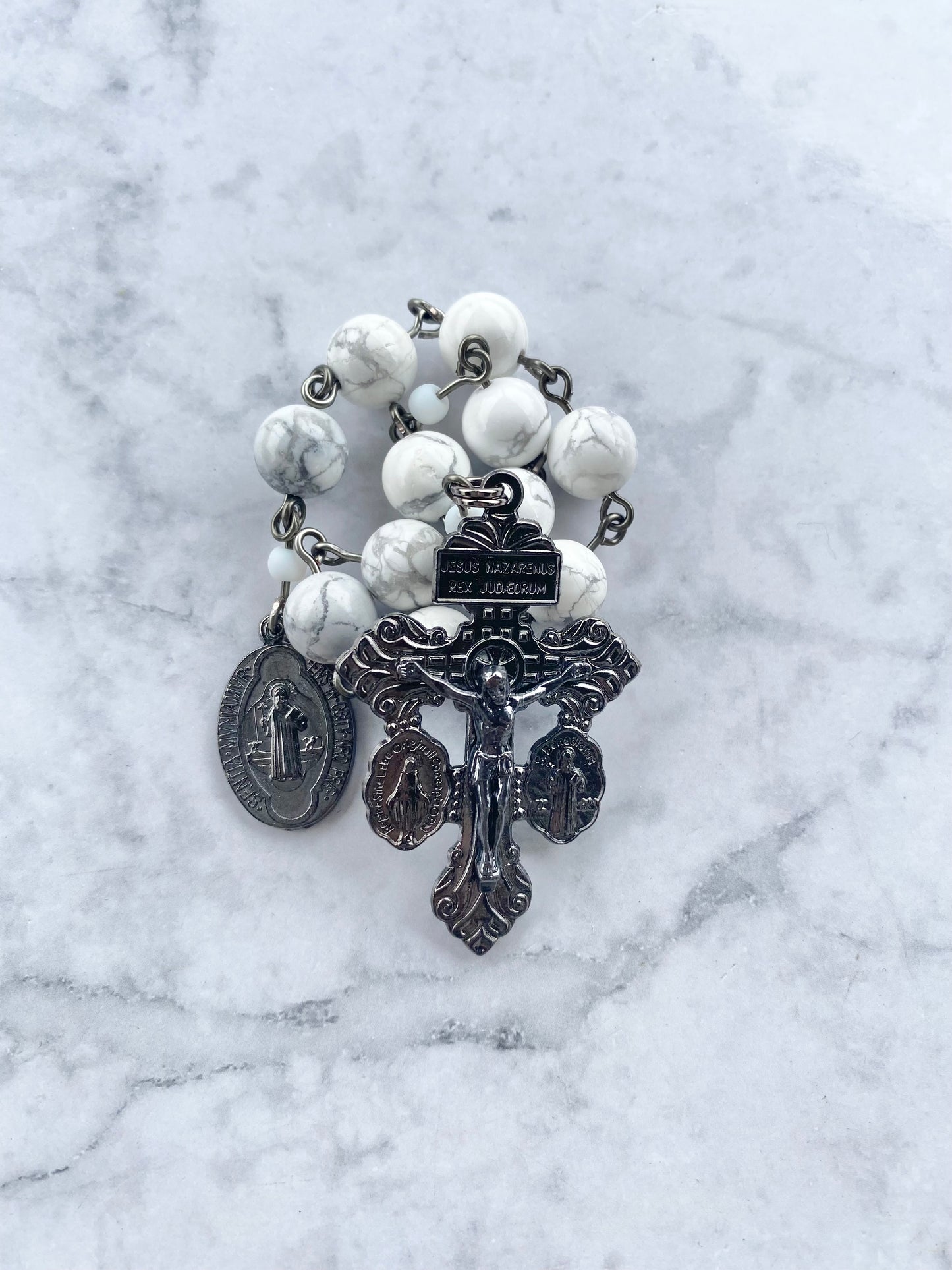 Alabaster Summit "Pardon" Pocket Rosary