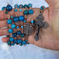 Blue Green Gemstone Rosary