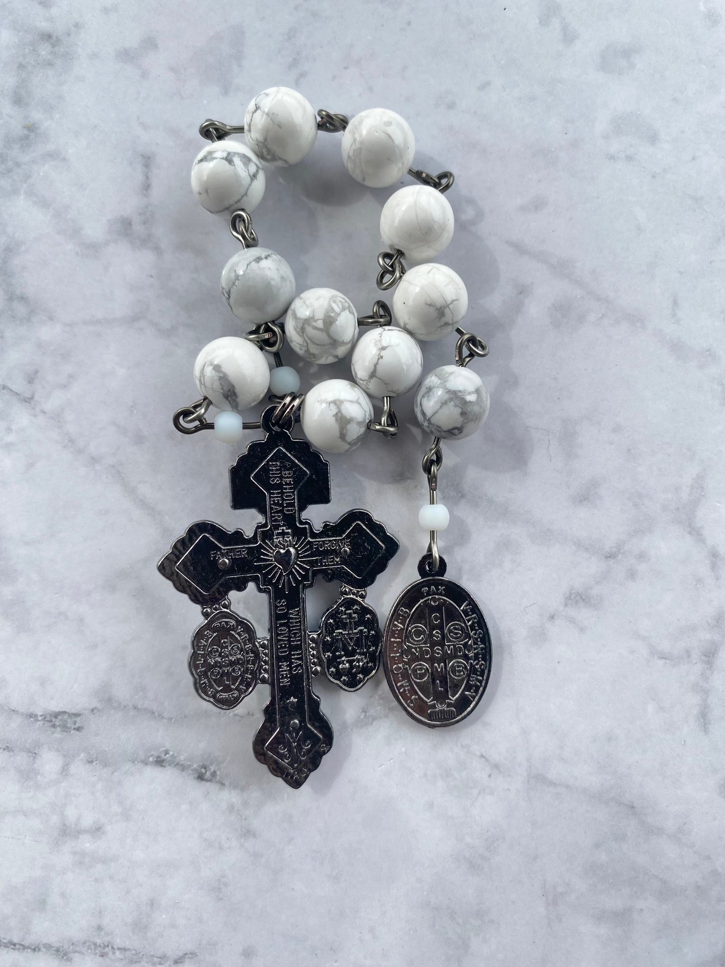 Alabaster Summit "Pardon" Pocket Rosary