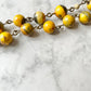 Solar Vigilance "Benedictine" Pocket Rosary:  Radiant. Fortified. Fearless.