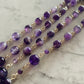 Large Bead Purple Rosary