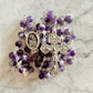 Large Bead Purple Rosary