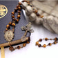 Brown Gemstone Rosary