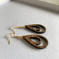 Wooden Loop Earrings