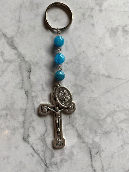 Rosary Keychain