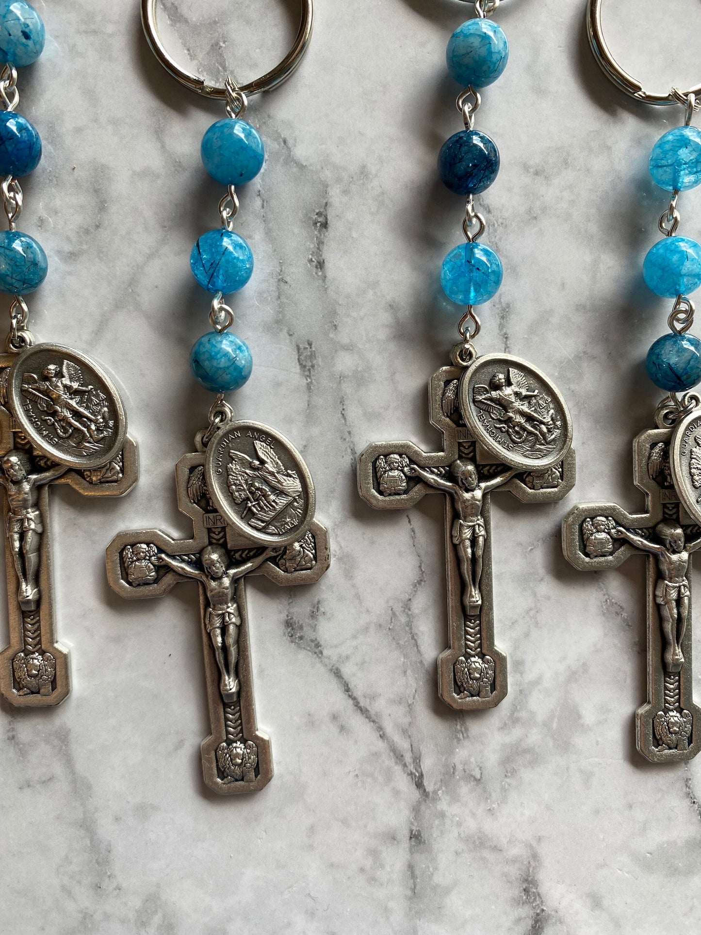 Rosary Keychain