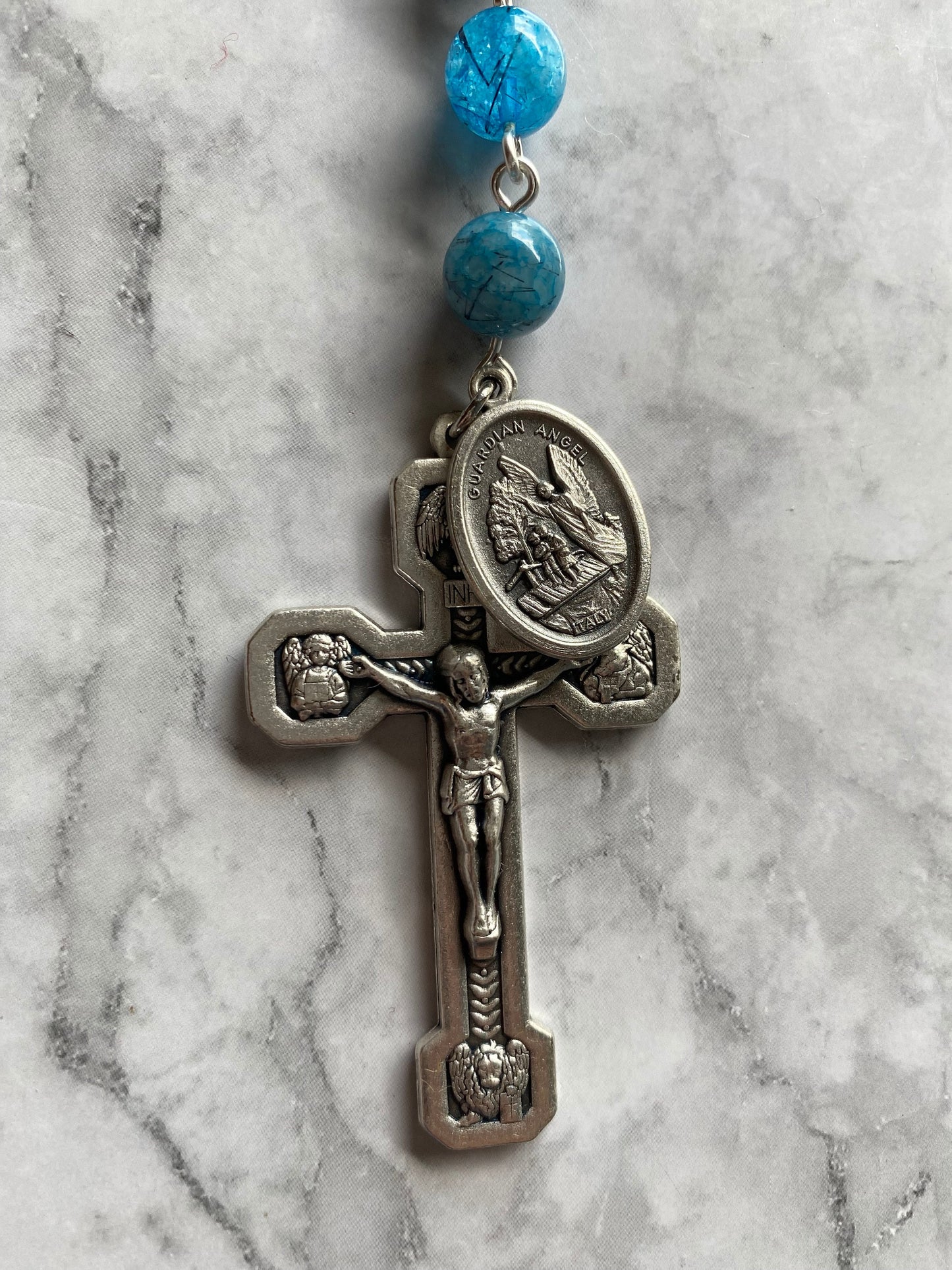 Rosary Keychain