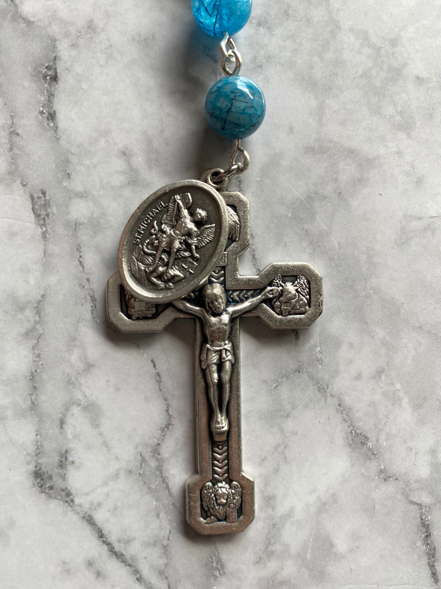 Rosary Keychain