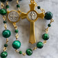 Green Tiger Eye Rosary