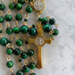 Green Tiger Eye Rosary