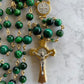 Green Tiger Eye Rosary